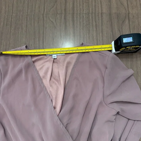 Baltic Born Women's XS Mauve Long Sleeve Fully Lined Maxi Dress Boho Fairycore - Picture 8 of 11